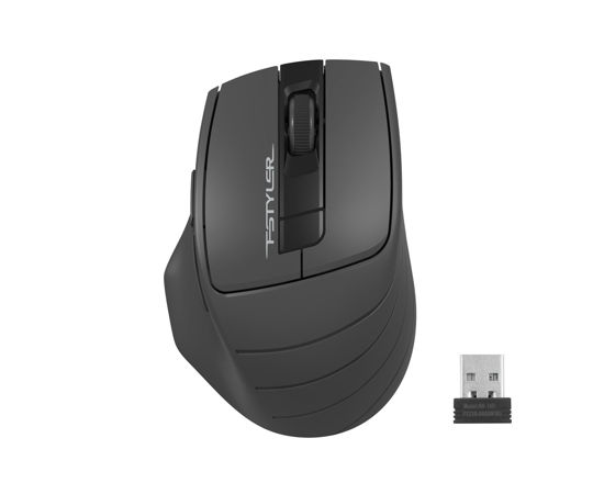 A4 TECH FG30 Siyah/Gri NANO KABLOSUZ OPTİK 2000 DPI Mouse resmi