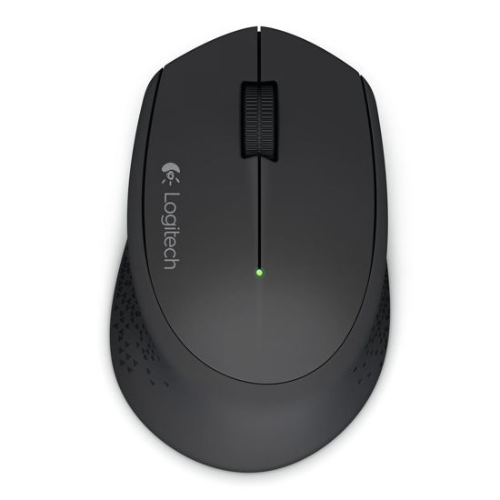 LOGITECH Kablosuz Nano Siyah Mouse resmi