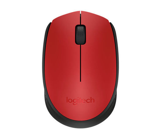 LOGITECH Kablosuz Kırmızı Mouse M171 resmi