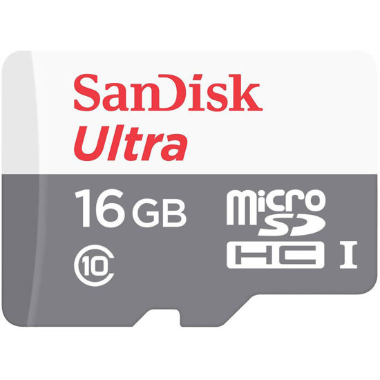 SANDISK 16GB Ultra 80MB Class 10 UHS I Micro SD resmi