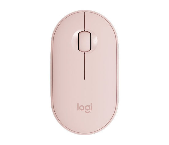 LOGITECH Pebble M350 1000DPI Kablosuz Rose Mouse resmi