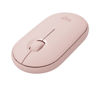 LOGITECH Pebble M350 1000DPI Kablosuz Rose Mouse resmi