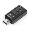 TX USB2.0 7.1 Stereo Ses Efektli Ses Kartı TXACUSC72 resmi