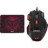 Everest SGM-X7 USB Siyah Oyuncu 2 in 1 Pad + Mouse Pad resmi