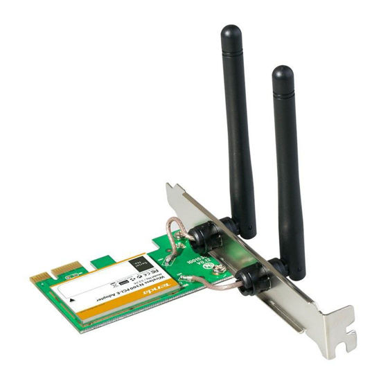 TENDA  W322E WiFi-N 300Mbps PCI-E Adaptör resmi