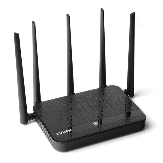 DARK RangeMAX 300Mbps 5x5dBi, 2LAN, 1WAN Wireless Router, Repeater, AP DK-NT-WRT307 resmi