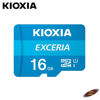 KIOXIA 16GB EXCERIA microSD C10 U1 UHS1 R100 Hafıza kartı LMEX1L016GG2 resmi