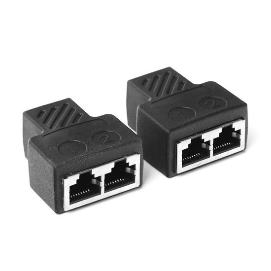 TX RJ45 Ağ Çoklayıcı Adaptör (Network Divider) TXACNTB2M resmi