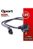 QPORT Q-POWY1.5 Yonca Ntb Power Kablosu 1.5 Metre resmi