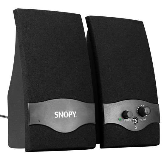 SNOPY SN-84 2.0 SİYAH USB 1+1 SPEAKER resmi