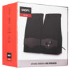 SNOPY SN-84 2.0 SİYAH USB 1+1 SPEAKER resmi