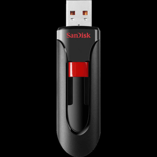 SANDISK 64GB Cruzer Glide USB2.0 Siyah USB Bellek SDCZ60-064G-B35 resmi