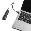 DARK Connect Master USB Type-A to 1xUSB-C Charge 4 Port USB2.0 HUB DK-AC-USB346 resmi