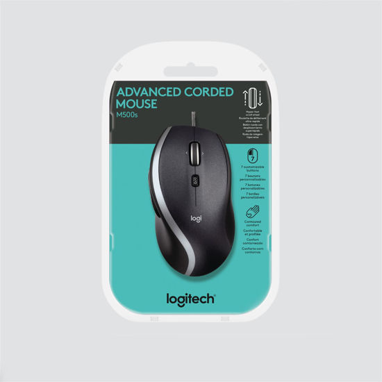 LOGITECH M500S Kablolu Optik 4000DPI Mouse 910-005784 resmi