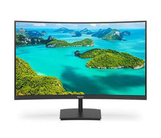 PHILIPS 24 1920x1080 4Ms 75Hz VGA HDMI  Kavisli Siyah LCD Monitör 241E1SCA-00 resmi