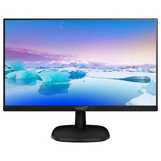 PHILIPS 27 IPS 1920x1080 5ms 60Hz 2Wx2 VGA,DVI,HDMI Siyah LED Monitör 273V7QDAB-01 resmi