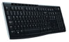 LOGITECH Kablosuz K270 Q TR Multimedya Siyah Klavye 920-003761 resmi