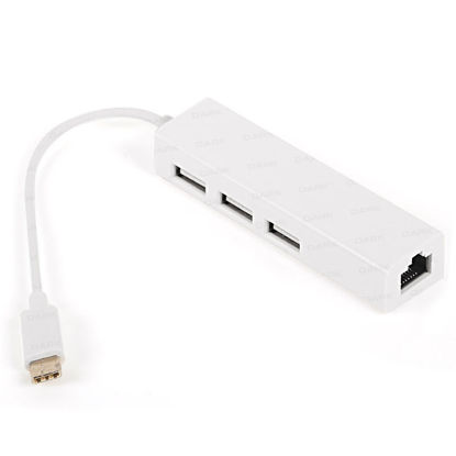 DARK USB3.1 Type-C - 3xUSB2.0HUB+ Megabit  DK-AC-U31X23L resmi