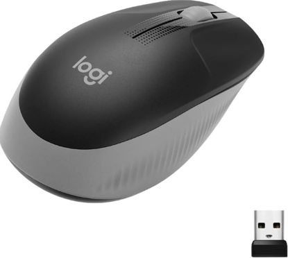 LOGITECH Pebble M191 Kablosuz Optik 1000DPI Kablosuz Gri Mouse 910-005922 resmi