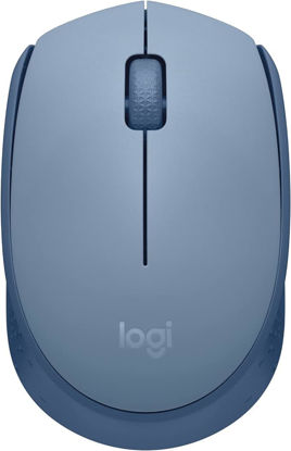 LOGITECH M171 Kablosuz Nano 1000DPI Açık Mavi Mouse 910-006866 resmi