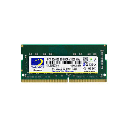 8 GB DDR4 3200MHZ TWINMOS NB MDD48GB3200N resmi