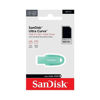 SANDISK 128GB ULTRA CURVE 3.2 FLASH DRIVE YEŞİL SDCZ550-128G-G46G resmi