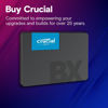 CRUCIAL 2TB BX500 SSD Disk 540 - 500 MB/s, 2.5", Sata3 CT2000BX500SSD1 resmi